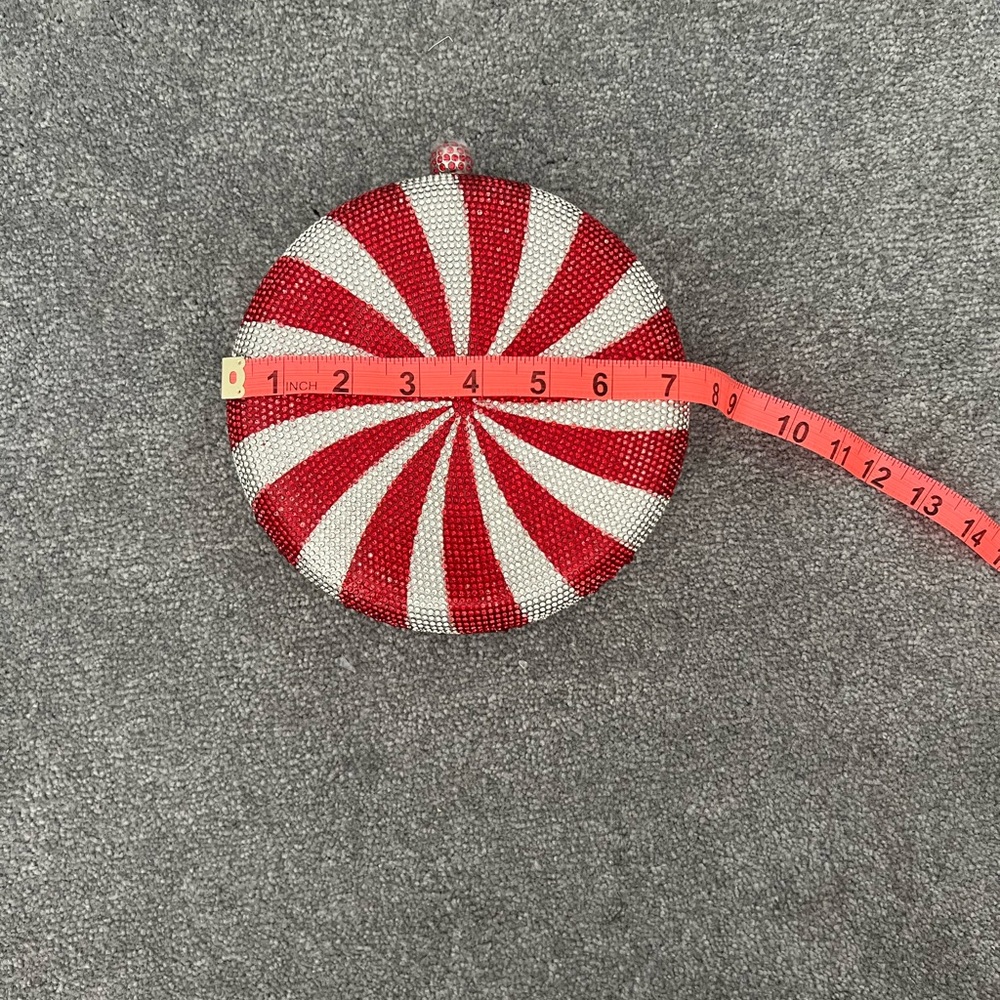 Peppermint Rhinestone Purse - Picture 3 of 3